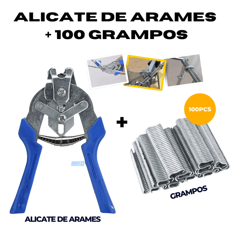 Alicate De Arames Para Cercas | Kit Completo