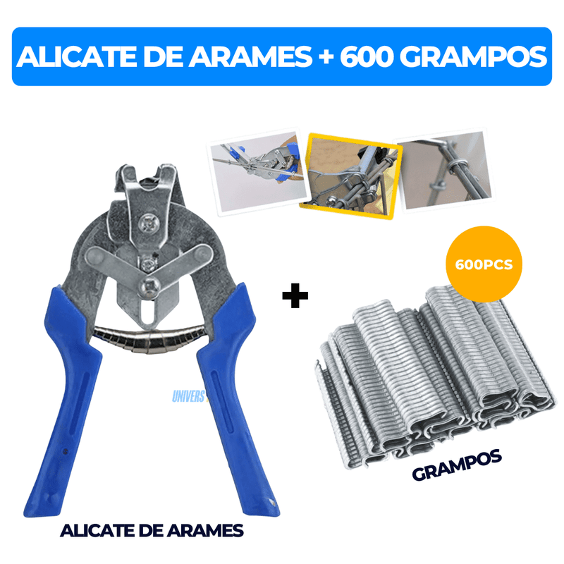 Alicate De Arames Para Cercas | Kit Completo