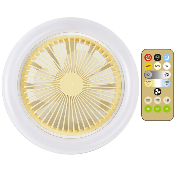 Ventilador de Teto com Luzes de Led Integradas